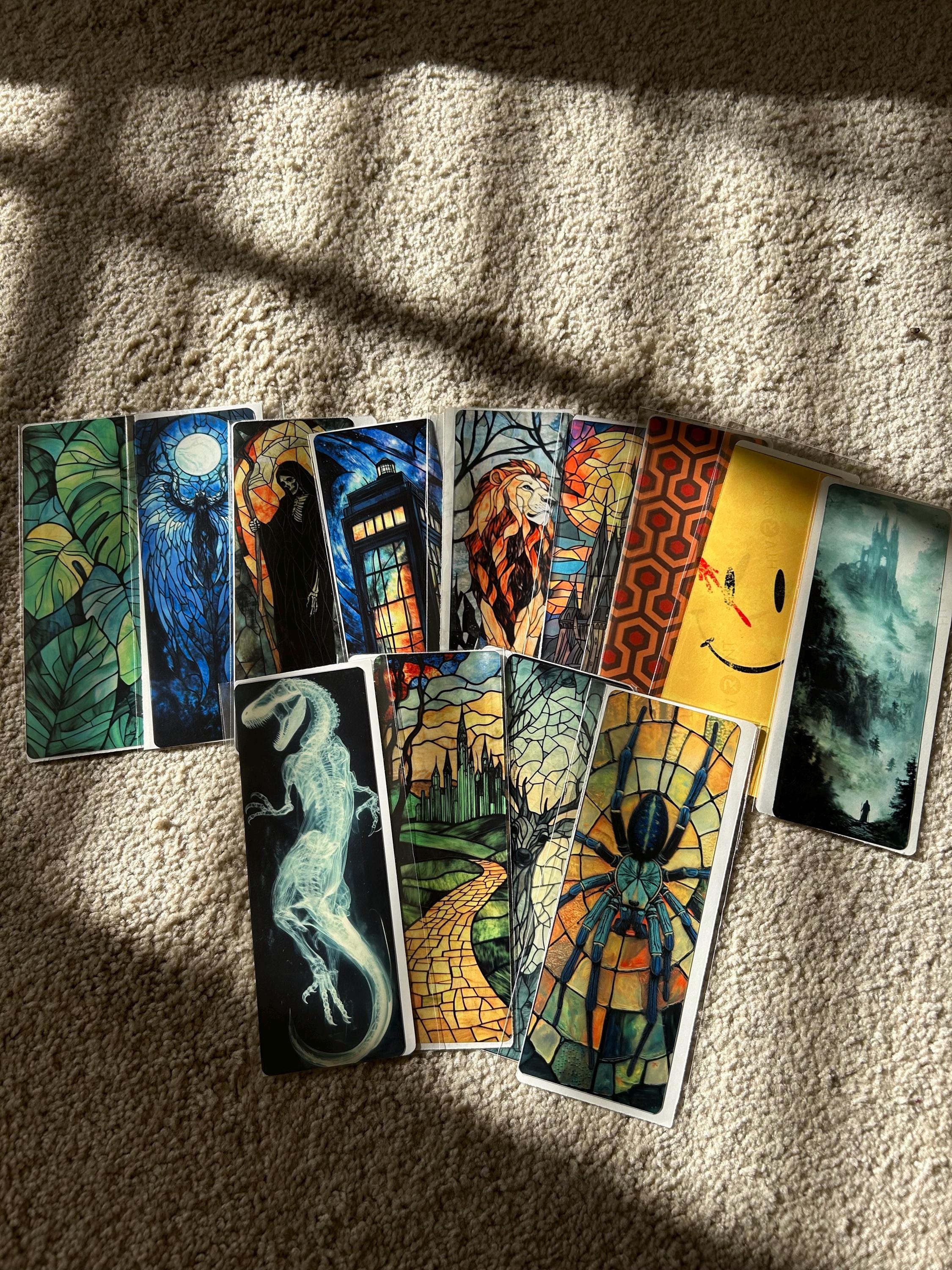 Wise Raven Bookmark – H. Potter Inspired, Raven House claw Art, Unique Gift for Potter heads & Book Lovers